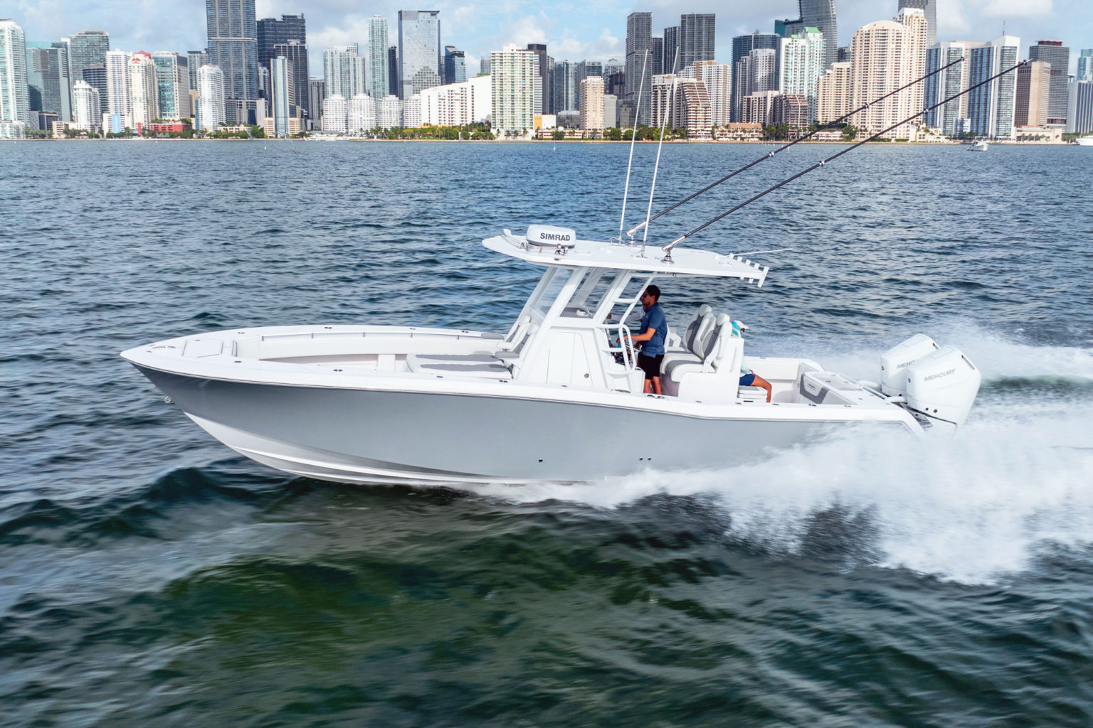 33' Open Fisherman | A Class Leader in Rough Water Seakeeping Ability